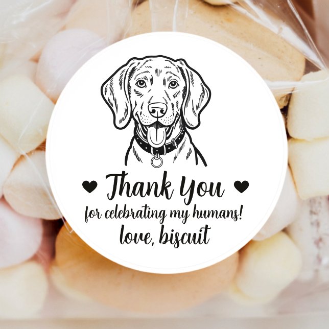 Adesivos Personalizados de Cachorro Weimaraner par (Criador carregado)