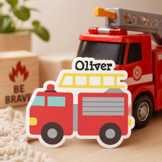 Adesivos Personalizados de Caminhão de Bombeiros V