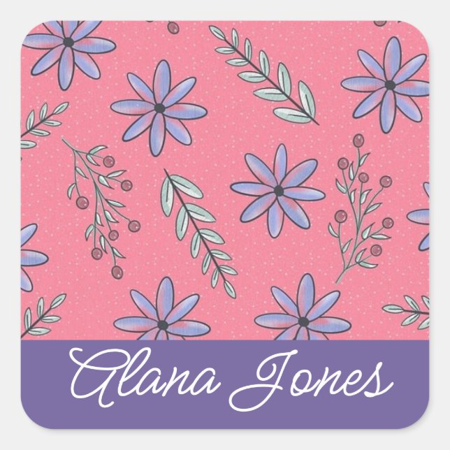 Adesivos personalizados de dragões coloridos (Frente)