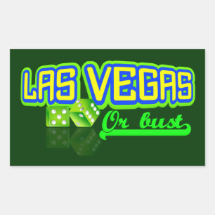 Adesivos personalizados de Las Vegas