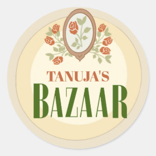 Adesivos Personalizados de Mendhi   Adesivos para 