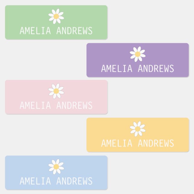 Adesivos Personalizados de Nome de Criança com Mar (Grupo)
