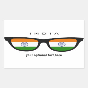 Adesivos personalizados do Indian Shades