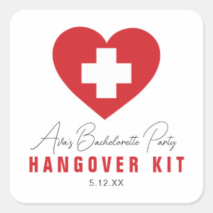 Adesivos Personalizados do Kit HANGOVER