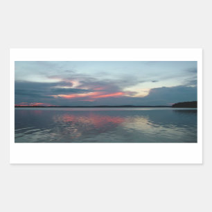 Adesivos personalizados do Pastel Sunset