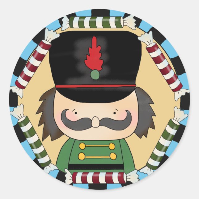 Adesivos Personalizados do Quebra-Nozes (Frente)