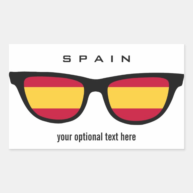 Adesivos personalizados do Shades Espanhol (Frente)