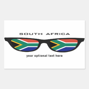 Adesivos personalizados do South African Shades