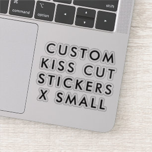 Adesivos Personalizados KISS CUT 3x3" X PEQUENO