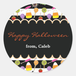 Adesivos Personalizados para Doces de Festa de Hal