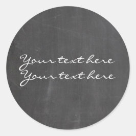 Adesivos Personalizados para Festa Chalkboard Chal