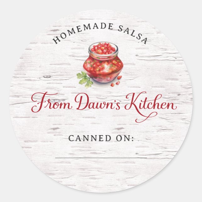 Adesivos Personalizados para Latas de Salsa Caseir (Frente)