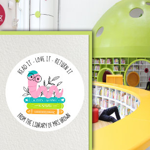Adesivos Personalizados para Livros Etiqueta de