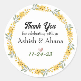 Adesivos personalizáveis para favoritos de casamen