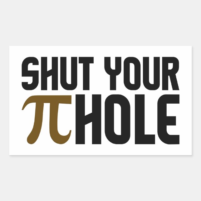 Adesivos "PIE HOLE" (Frente)
