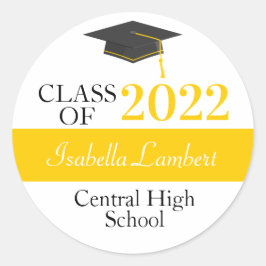 Adesivos Pretos e Dourados de Favoritos de Festa d