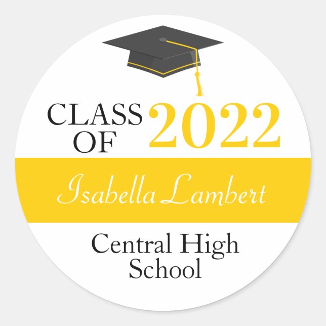 Adesivos Pretos e Dourados de Favoritos de Festa d (Frente)