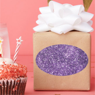 Adesivos purpúreos cintilantes