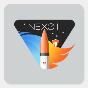 Adesivos Quadrados com Patch de Missão Nexø I