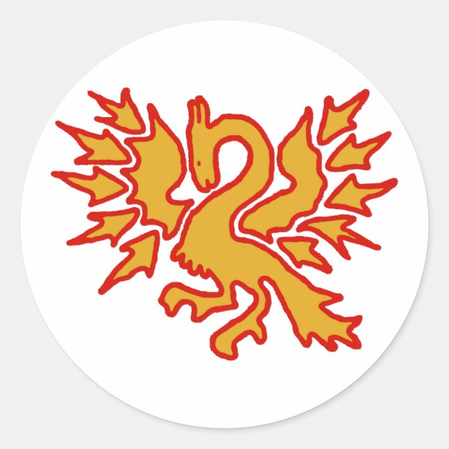 Adesivos redondos - Branco (Frente)