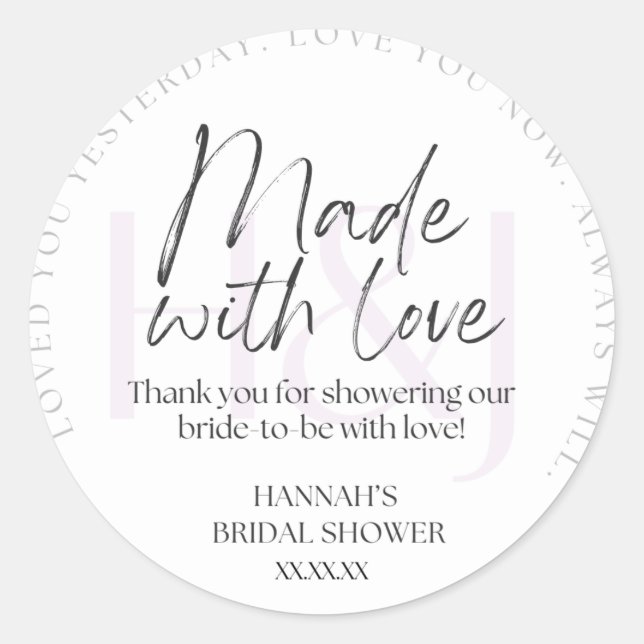 Adesivos redondos clássicos (Frente)