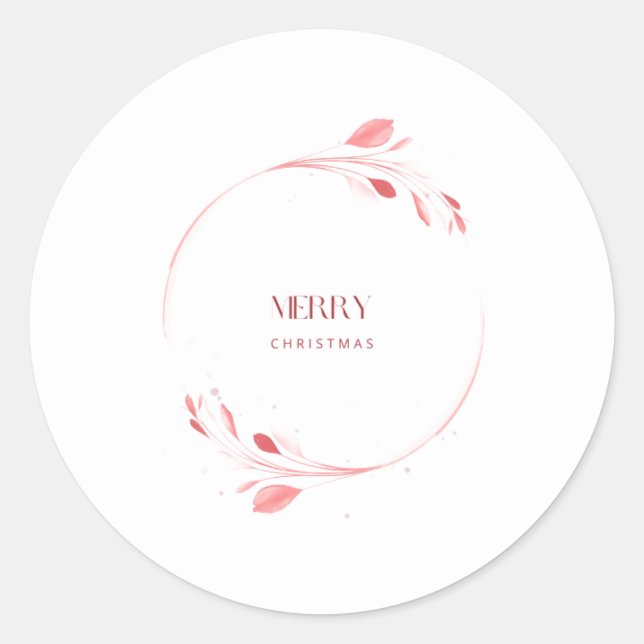 Adesivos redondos clássicos (Frente)