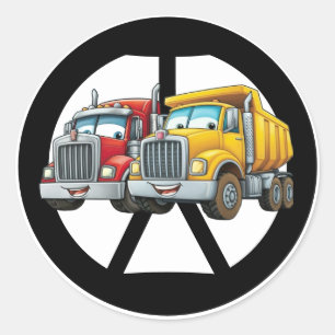 Adesivos redondos clássicos