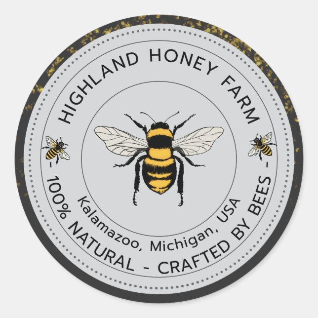 Adesivos Redondos Clássicos | Adesivo Personalizad (Frente)