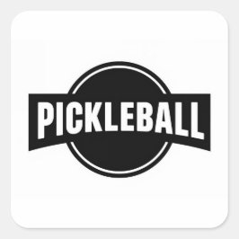 Adesivos redondos de Pickleball