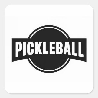 Adesivos redondos de Pickleball