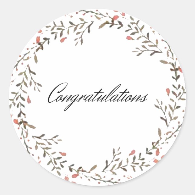 adesivos redondos para eventos felizes (Frente)