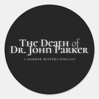 Adesivos redondos - Preto