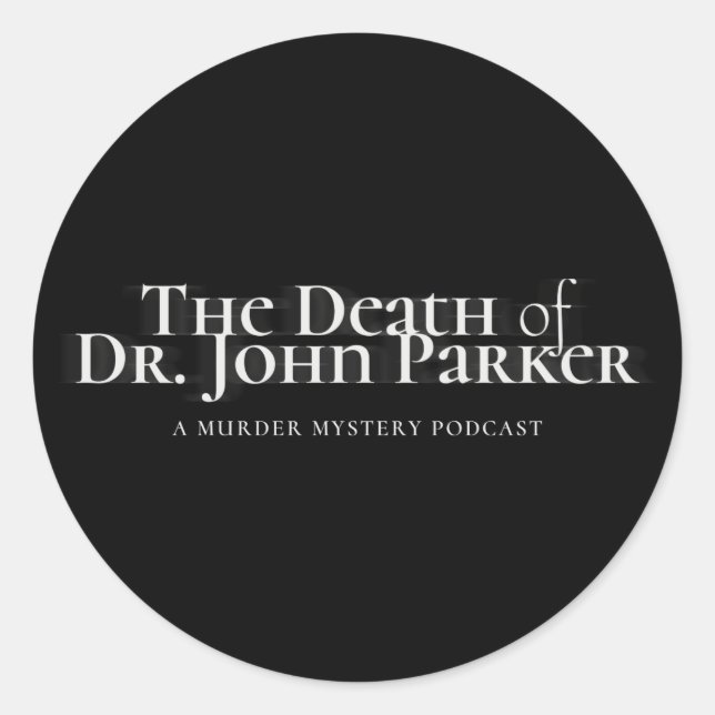 Adesivos redondos - Preto (Frente)