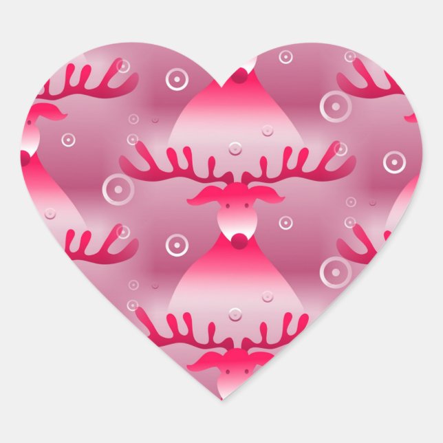 adesivos rosa para renas (Frente)