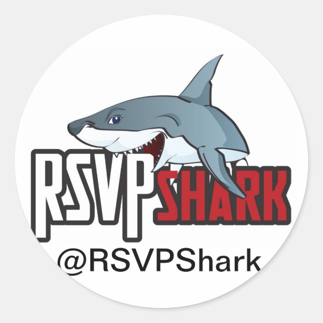 Adesivos RSVPShark (Frente)