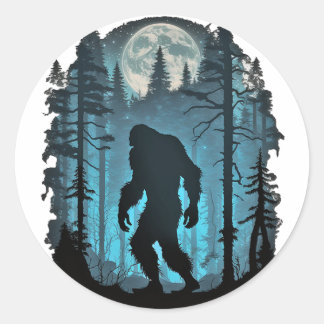 Adesivos Sasquatch Pé-Grande