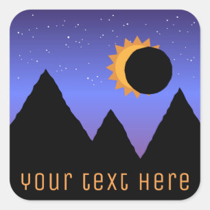 Adesivos Solar Eclipse 2017 Personalizados
