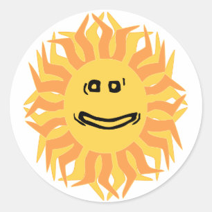 adesivos solares sorridentes