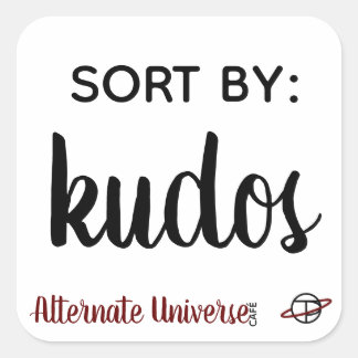 Adesivos "Sorte por: Kudos"