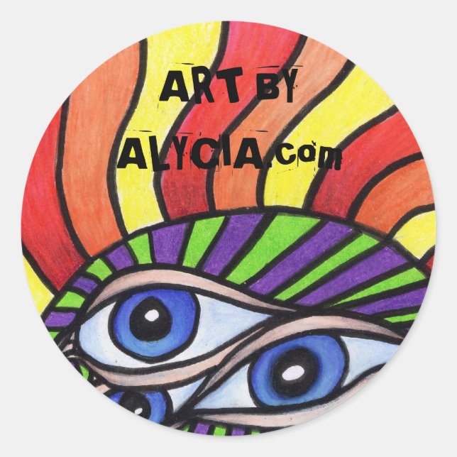 Adesivos Sun Vermelhos (Frente)