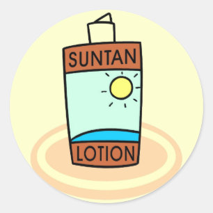 Adesivos Suntan Lotion