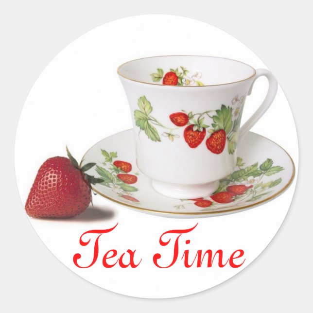 Adesivos Tea Time (Frente)