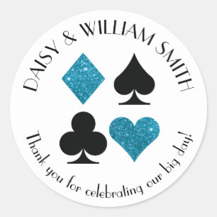 Adesivos Tema Las Vegas com Texto Personalizado Br