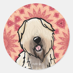 Adesivos Terrier Wheaten