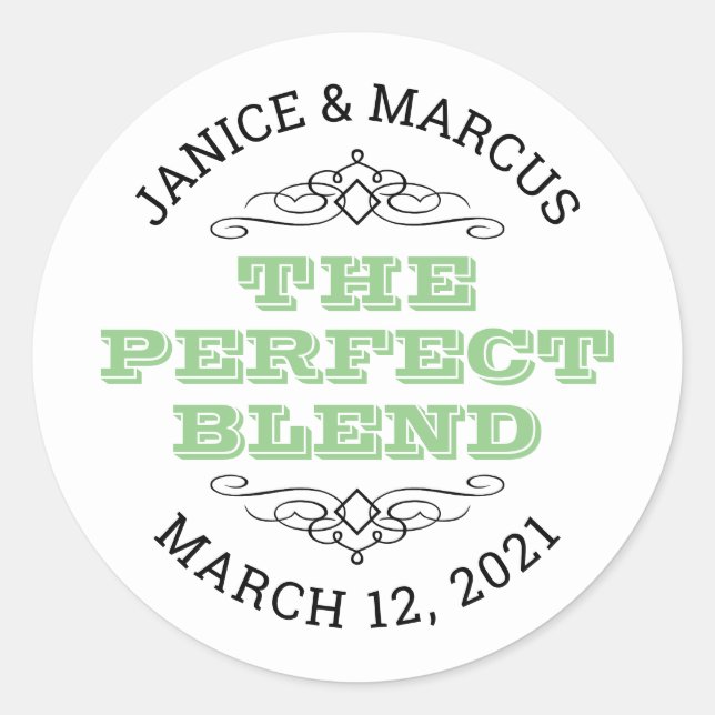 Adesivos The Perfect Blend (Frente)