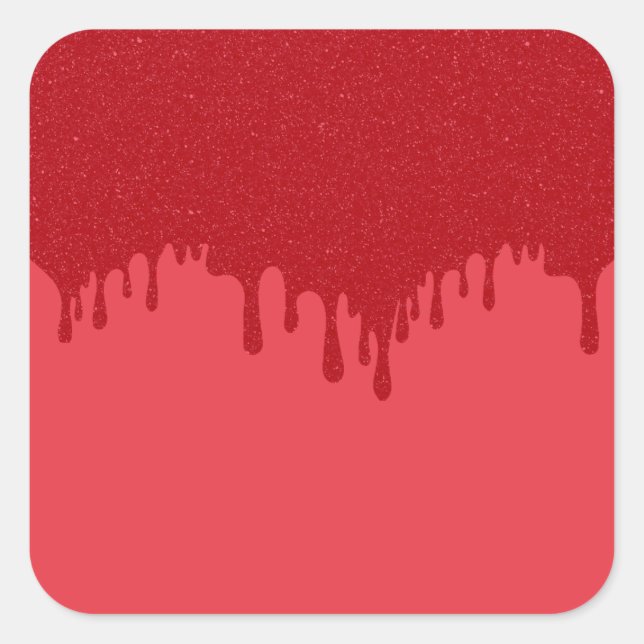 Adesivos Vermelhos de Tomate com Gotejamento Perso (Frente)