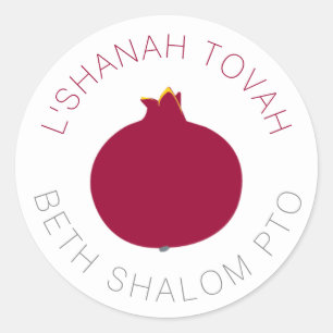 Adesivos Vermelhos Pomegranatos