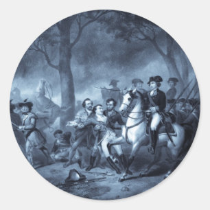 adesivos "Washington como Soldado" (selênio)