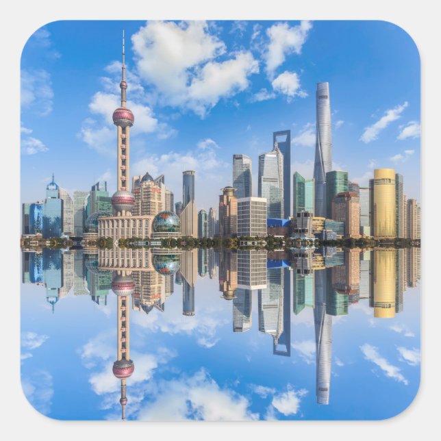 Adesivos Waterfront de Shanghai (Frente)