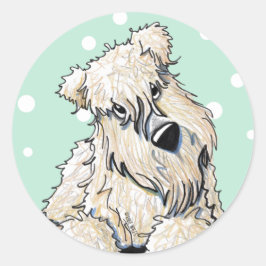 Adesivos "Wheaten Terrier Springtime"